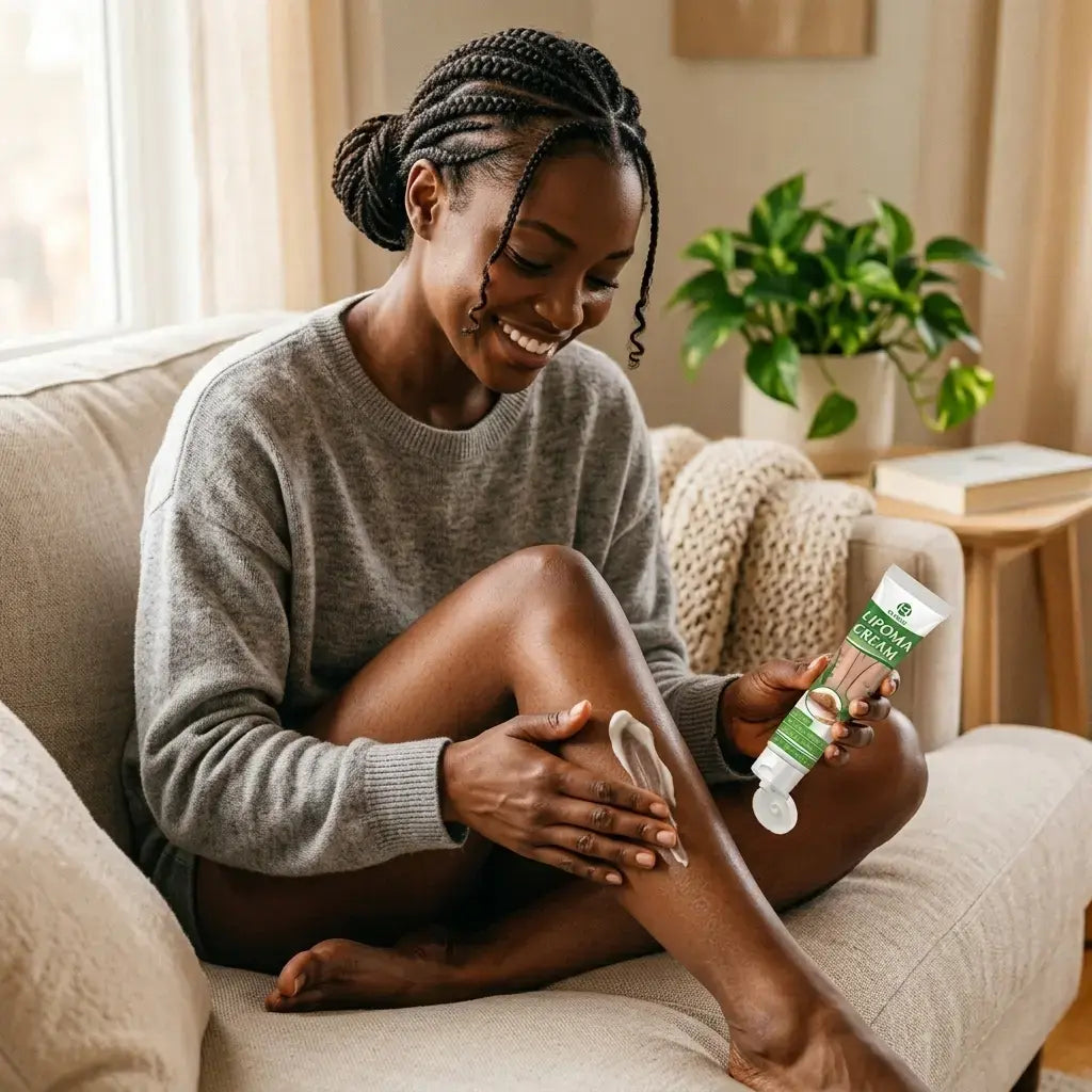 Retrouvez la confiance grâce à la CRÈME LIPOMA.