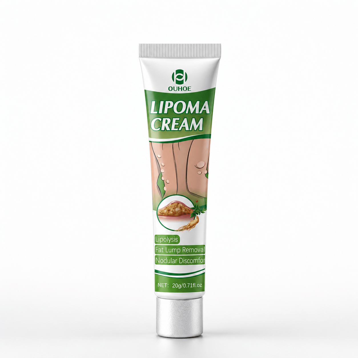 Retrouvez la confiance grâce à la CRÈME LIPOMA.