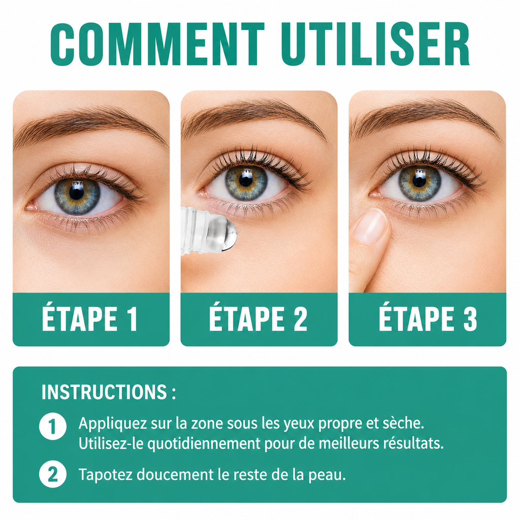 Rouleau d'Amélioration de la vision-soin Naturel pour vos yeux
